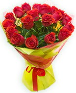 19 Adet kırmızı gül buketi  İzmit online çiçekçi , çiçek siparişi 