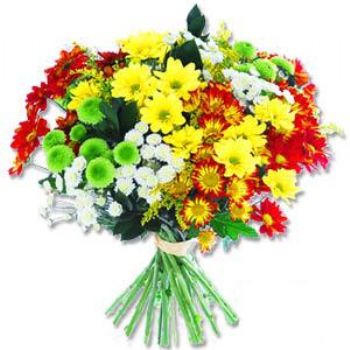 Kir çiçeklerinden buket modeli  İzmit çiçek yolla , çiçek gönder , çiçekçi  