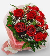 12 adet kırmızı güllerden kaliteli gül  İzmit online çiçekçi , çiçek siparişi 
